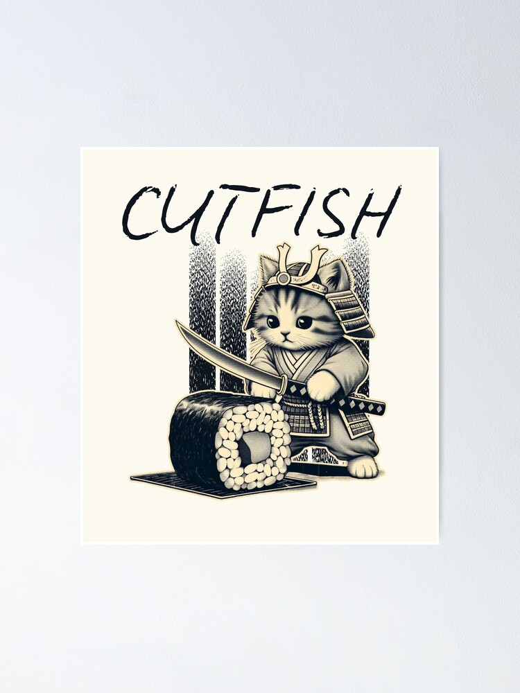 Thumbnail 1 of 3, Poster, Cutfish designed and sold by Peerless-Prime.