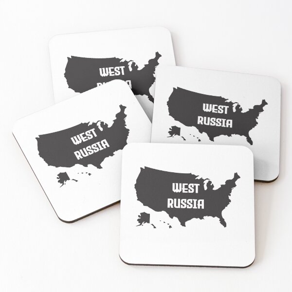 Item preview, West Russia – Satirical Political Map  designed and sold by The Junto Shop.