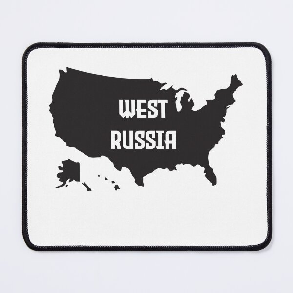 Item preview, West Russia – Satirical Political Map designed and sold by The Junto Shop.