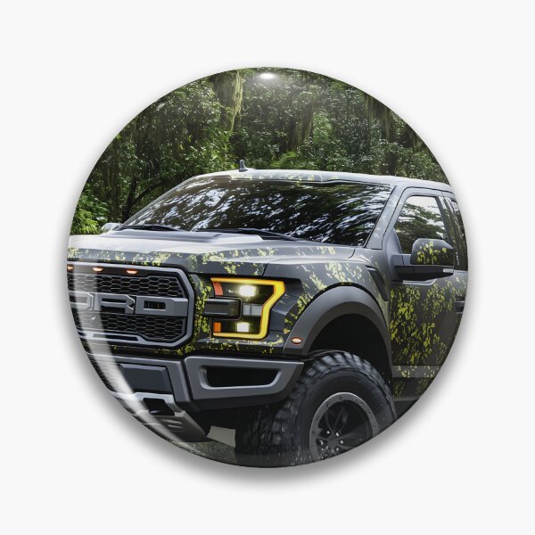 Item preview, Camo Ford Raptor F-150 – Built for Adventure, Designed to Stand Out V designed and sold by AutoPopStudio.