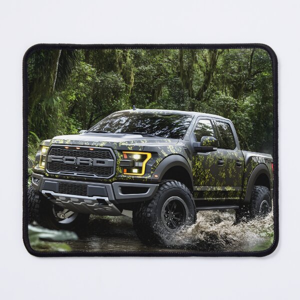 Item preview, Camo Ford Raptor F-150 – Built for Adventure, Designed to Stand Out V designed and sold by AutoPopStudio.