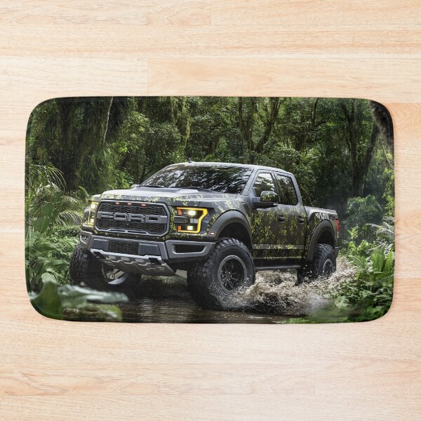 Item preview, Camo Ford Raptor F-150 – Built for Adventure, Designed to Stand Out V designed and sold by AutoPopStudio.