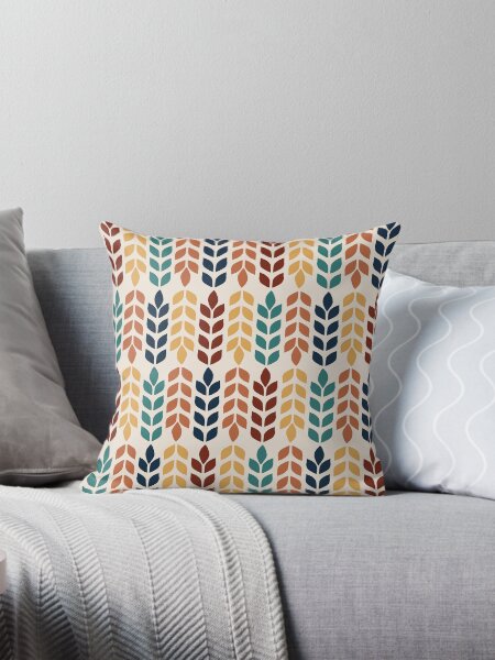 Item preview, Mid Century Running Vine designed and sold by Willow & Grace Designs.