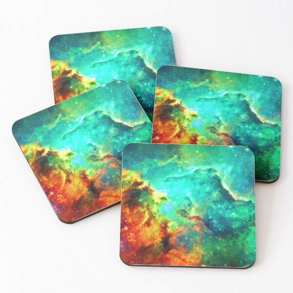 Item preview, Vibrant Galaxy Canvas Art designed and sold by Health And Fitness Posts e-Store.