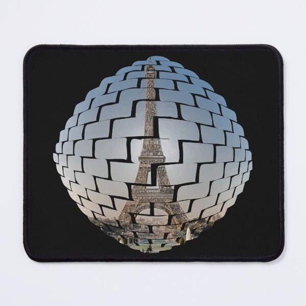Item preview, Paris: Gaze at the Eiffel Tower in a mosaic sphere designed and sold by colorfulofparty.