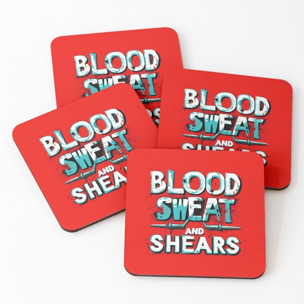 Item preview, Blood, Sweat and Shears - Sheep Shearer Toast 001 designed and sold by TeesYouWant.