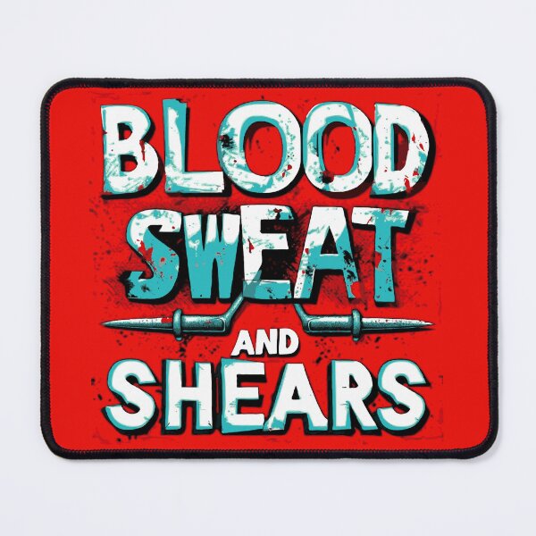 Item preview, Blood, Sweat and Shears - Sheep Shearer Toast 001 designed and sold by TeesYouWant.