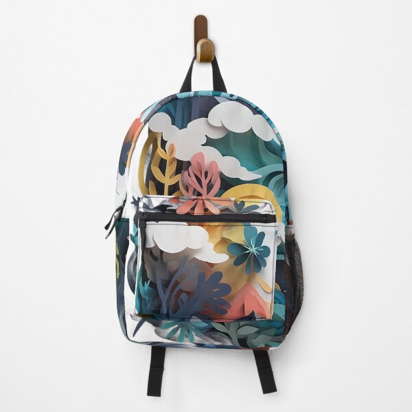 Item preview, Colorful Nature Scene Art Tee for Outdoors Lovers designed and sold by ABSOLUTCREATIVE.