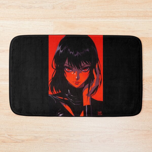 Item preview, Crimson Shadow Anime Portrait designed and sold by Alahchin Art.