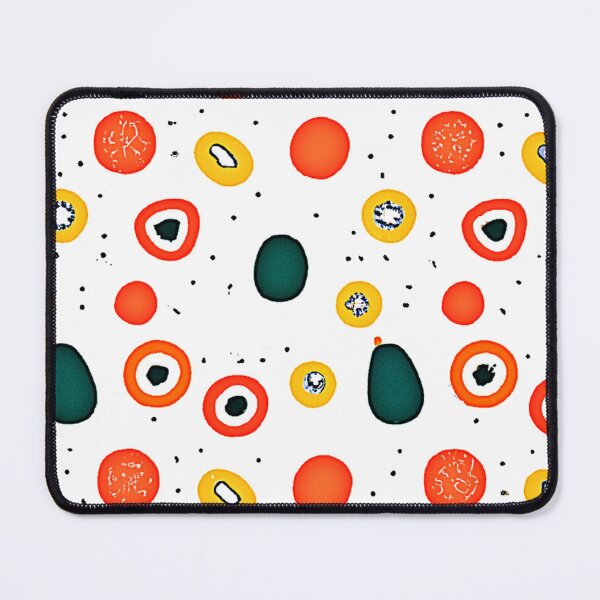 Item preview, Playful Dot Circle Pattern designed and sold by Health And Fitness Posts e-Store.