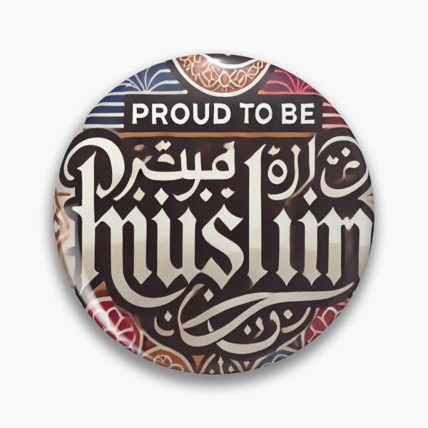 Item preview, Proud to Be Muslim | Islamic Calligraphy Design | Faith & Identity designed and sold by AkilaCreations .