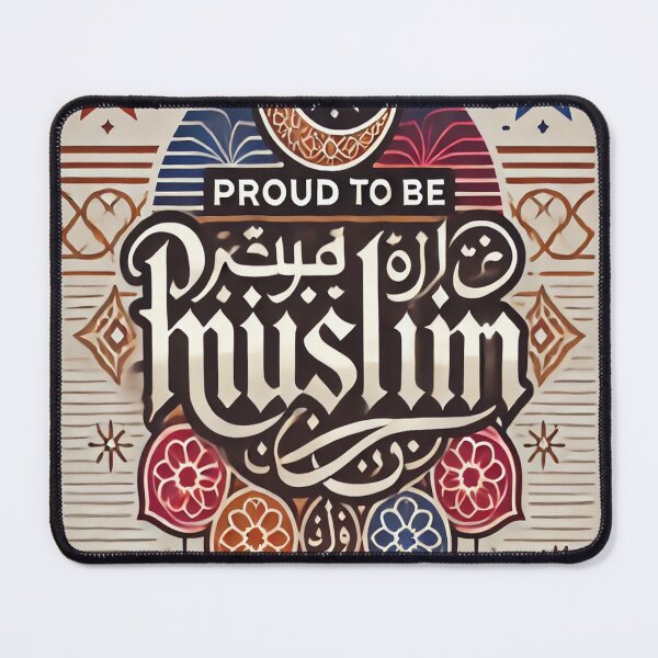 Item preview, Proud to Be Muslim | Islamic Calligraphy Design | Faith & Identity designed and sold by AkilaCreations .