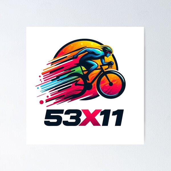 Item preview, Cycling logo 53x11 designed and sold by RICAMTP.