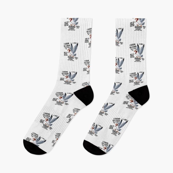 Item preview, Seagull Logic: I Scream, You Scream, FEED ME! designed and sold by boboodesigns.