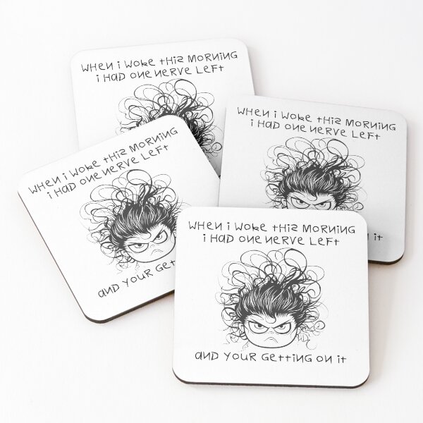 Item preview, Whimsical Morning Nerves Design designed and sold by panango.