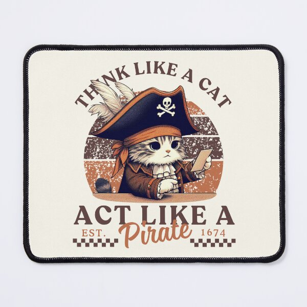 Item preview, Think like a cat designed and sold by Peerless-Prime.