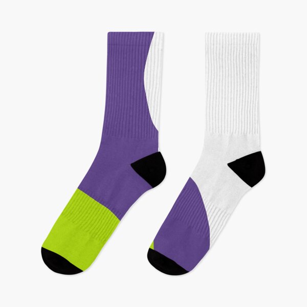 Item preview, Simple Waves in Lime Green and Purple designed and sold by LAEC-Shop.