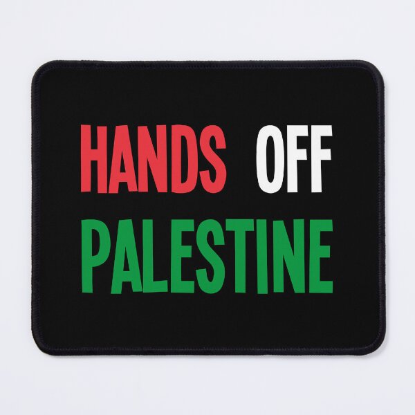 Item preview, Hands Off Palestine designed and sold by Eat the Rich.