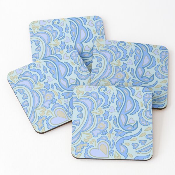 Item preview, Rococó azul designed and sold by SimplyEvelynCo.