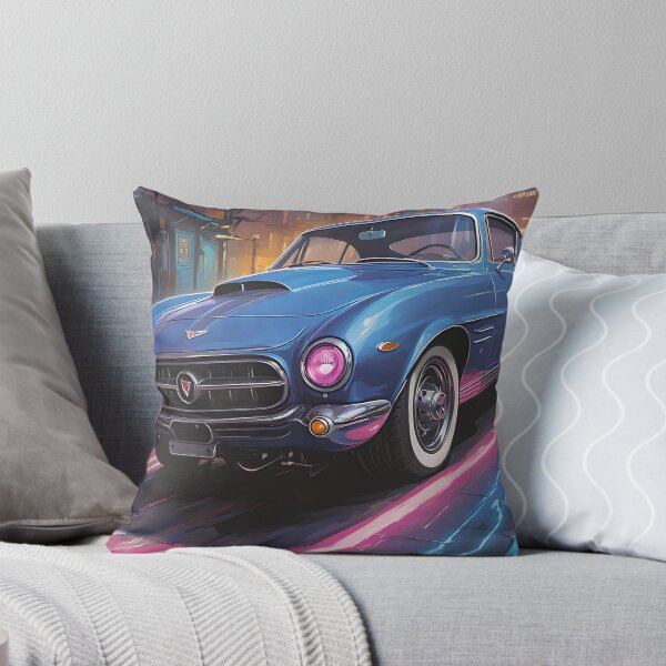Aperçu de l'œuvre Rise Retro Car Neon Cityscape Art Tee Urban Fans créée et vendue par ABSOLUTCREATIVE.