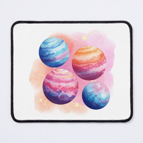 Item preview, Planetary Harmony in Watercolor. designed and sold by 48remarks.