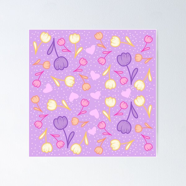 Item preview, Purple Tulips designed and sold by SimplyEvelynCo.