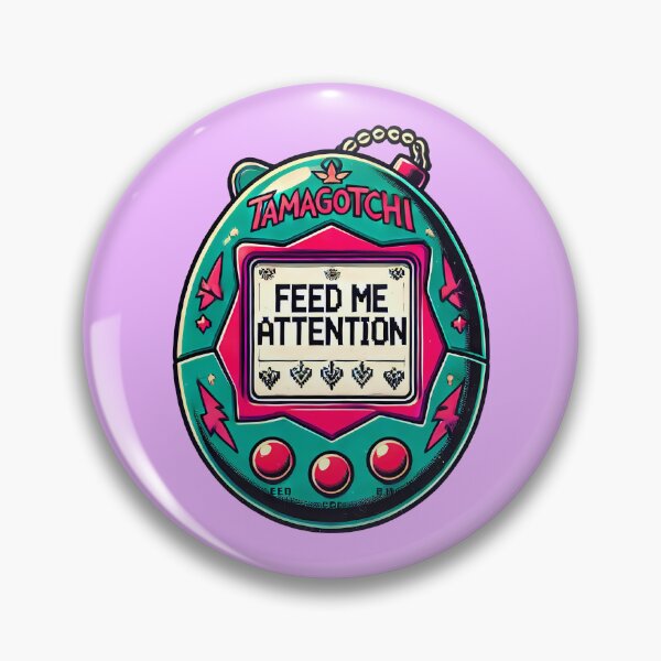 Item preview, Tamagotchi - Feed Me Attention designed and sold by TSQ.
