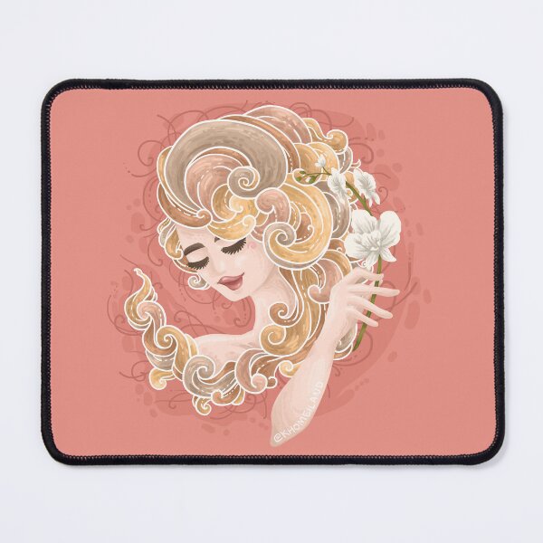 Item preview, Woman Holding an Orchid flowes designed and sold by Khotekmei.