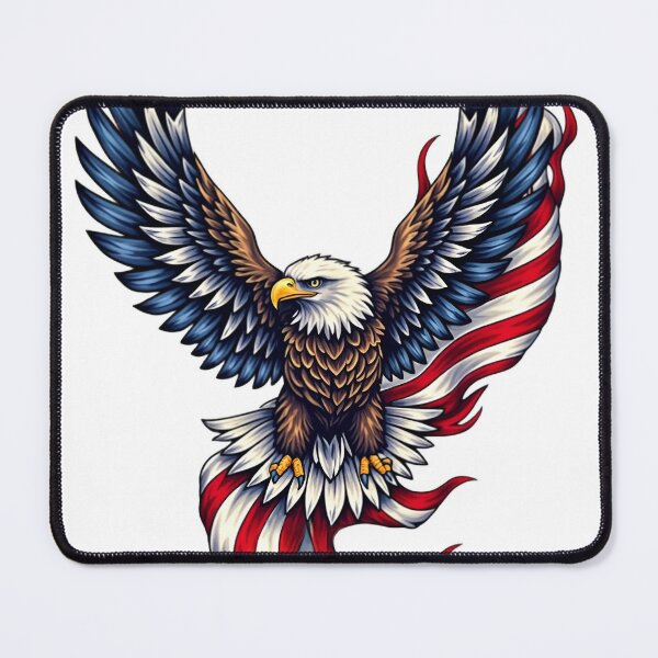 Item preview, American eagle with outstretched wings designed and sold by visualarte.