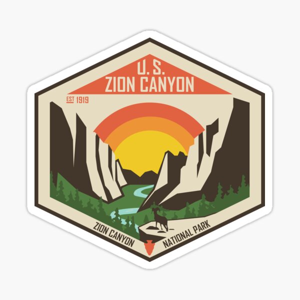 Vista previa del artículo con la obra «Parque Nacional Zion – Cañón Zion», diseñado y vendido por moosewop.