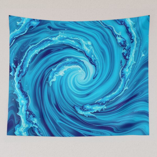 Aperçu de l'œuvre Vagues 1 créée et vendue par HebaRK Studio.