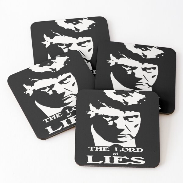 Item preview, Trump The Lord of Lies Anti-Trump Liar Poster & T-Shirt | Political Protest silhouette designed and sold by blackdoggdesign.