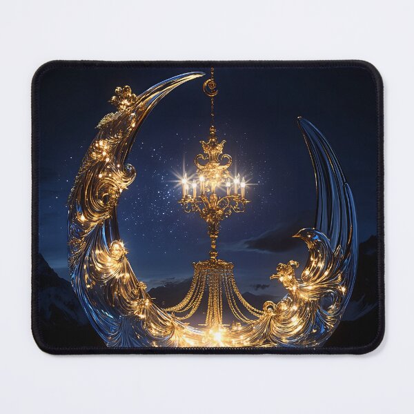Item preview, Moon Chandelier designed and sold by yinyuecreation.