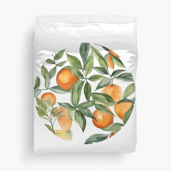 Item preview, Watercolor Oranges Painting designed and sold by poppet103.