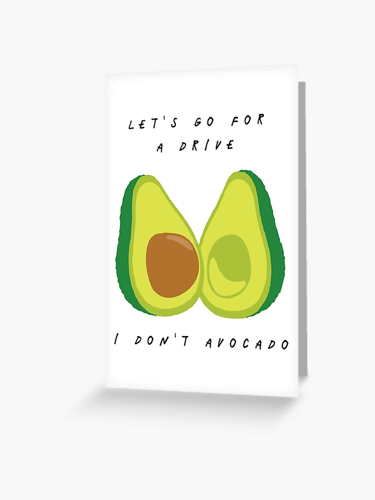 Avocado Don't Give a Guac - Fruit Pun Cutting Board