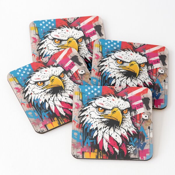 Item preview, American eagle graffiti designed and sold by visualarte.