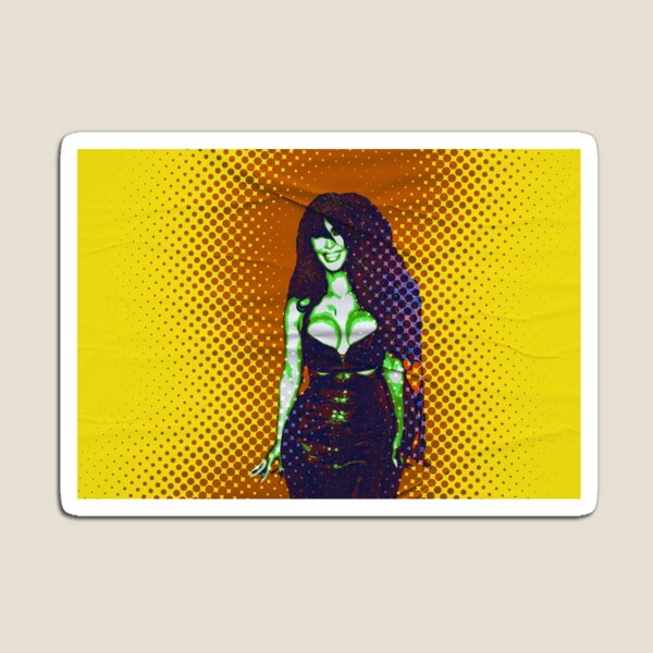 Aperçu de l'œuvre Kim Kay Retro Jeu Vidéo Pop Art Jaune 1 créée et vendue par popartdemo.