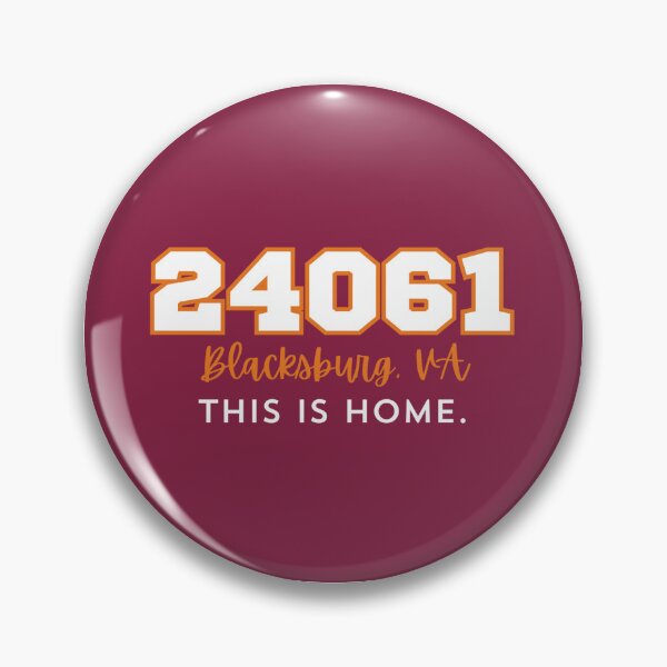 Item preview, 24061 Blacksburg This Is Home Sticker/Pin designed and sold by cbwoody24.