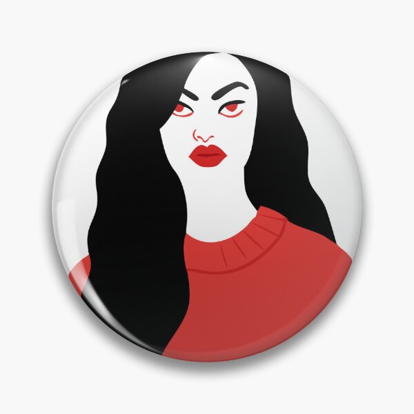 Item preview, Stylized Illustration of a Person with Black Hair and Red Sweater designed and sold by Creative88Art.