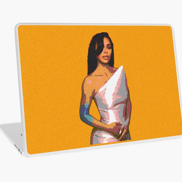 Aperçu de l'œuvre Robe de cérémonie de remise de prix Kim Kay Orange Retro Pop Art créée et vendue par popartdemo.