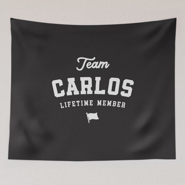 Item preview, Team Carlos Lifetime Member Funny Name Carlos designed and sold by cidolopez.