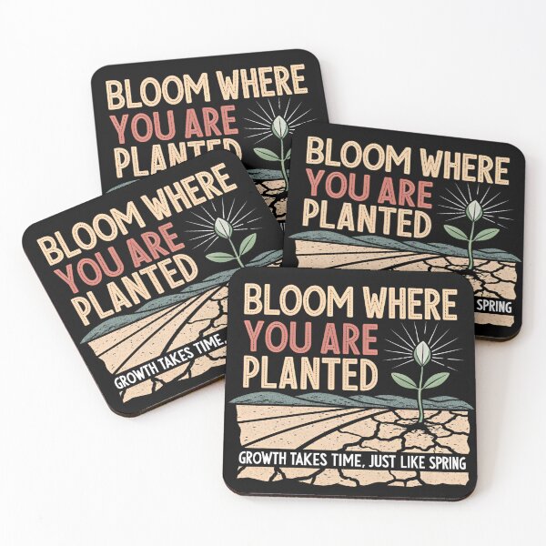 Item preview, Bloom Where You Are Planted designed and sold by SignumShop.