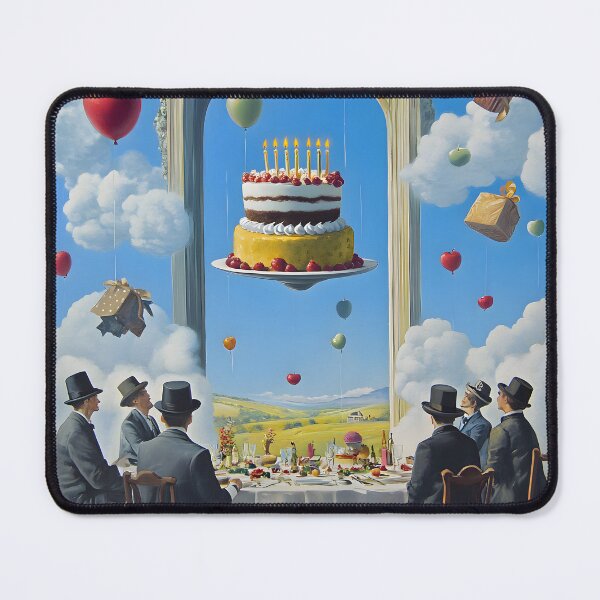 Item preview, Surreal Feast of Celebration designed and sold by AI-Only Creations.