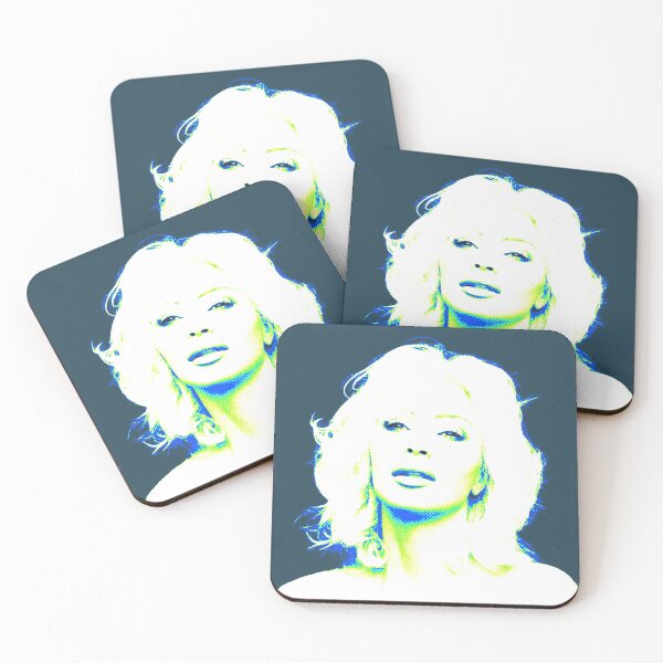 Item preview, Kim Kay Retro Video Game Green Blue Pop Art designed and sold by popartdemo.
