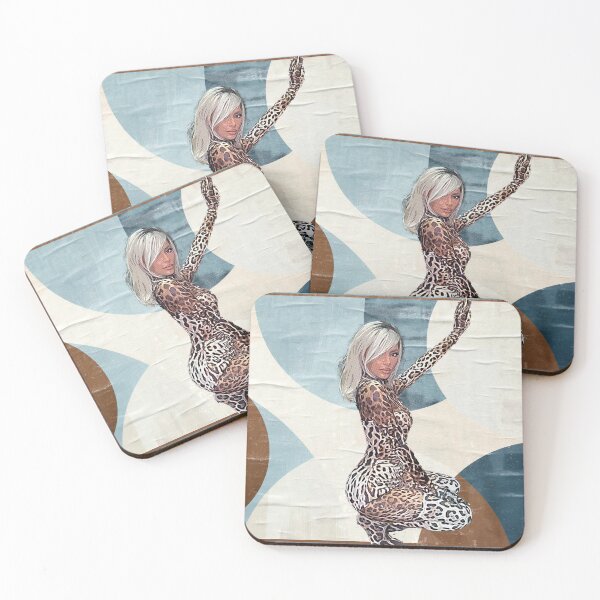 Item preview, Kim Kay Cat Suit Show it Off Retro Pop Art designed and sold by popartdemo.