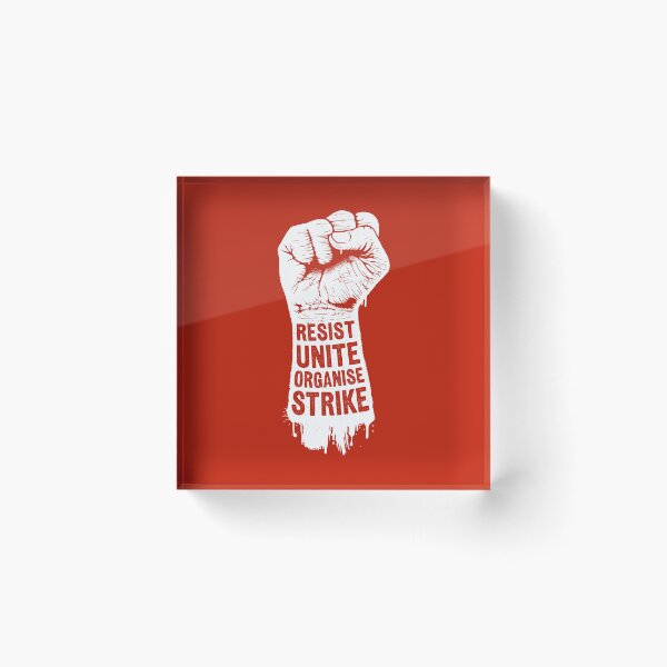 Item preview, Resist Unite Organise Strike designed and sold by Eat the Rich.