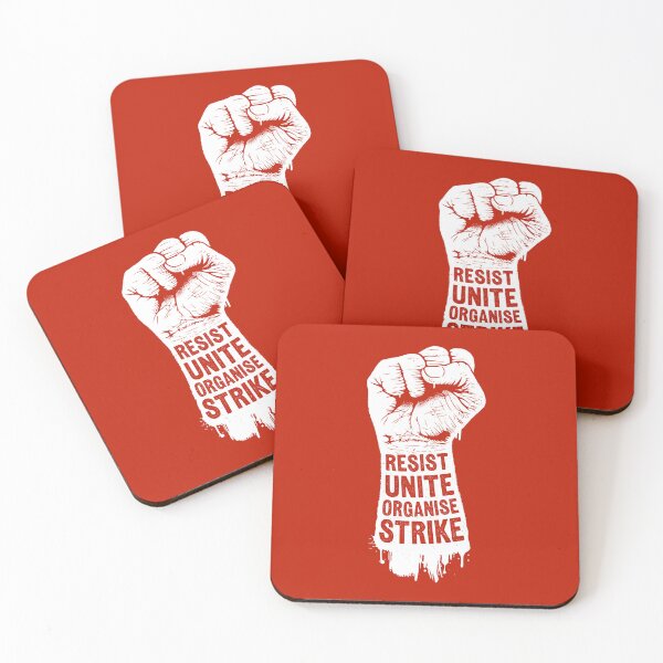 Item preview, Resist Unite Organise Strike designed and sold by Eat the Rich.