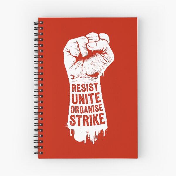 Item preview, Resist Unite Organise Strike designed and sold by Eat the Rich.
