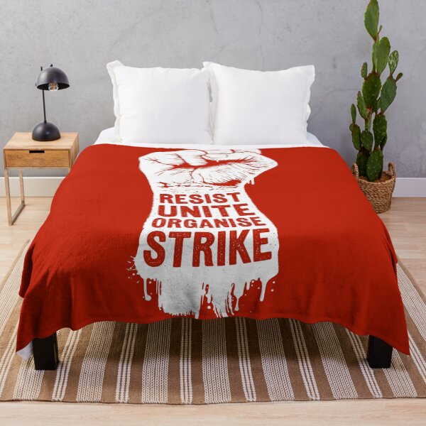 Item preview, Resist Unite Organise Strike designed and sold by Eat the Rich.