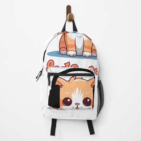Item preview, White & Orange Simple Cute Cat designed and sold by DIGITALIAA.